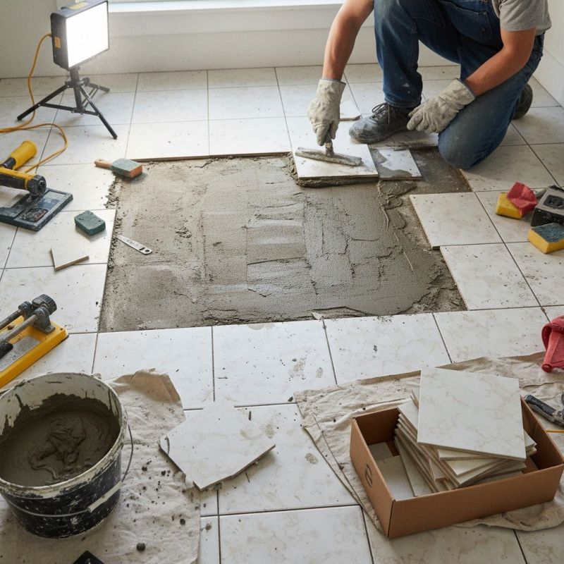 Floor Tile Repair